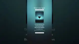 Never Love Again