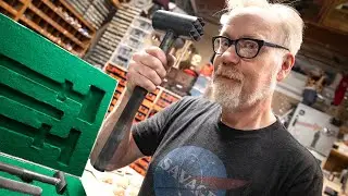 Adam Savage Receives the Gift of HAMMERS