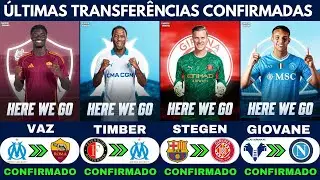 🚨 &Uacute;LTIMAS TRANSFER&Ecirc;NCIAS CONFIRMADAS  2026