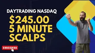Quick $245 scalping the Nasdaq