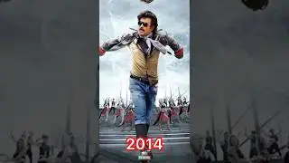 Evolution Of Rajinikanth 1975 to 2023 🔥😎 | RAJINIKANTH | #evolution #shorts #rajinikanth