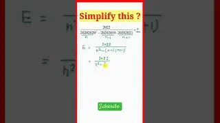 Simplification tricks/Math tricks #ssccgl2023 #shorts #mathshorts