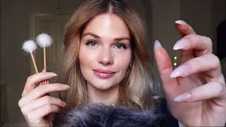 4K ASMR | Fingers brushing through your hair | Scalp exam and massage
