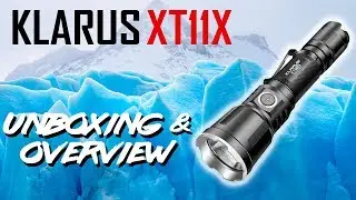 Klarus XT11X 3200 Lumen LED Flashlight - Unboxing and Overview