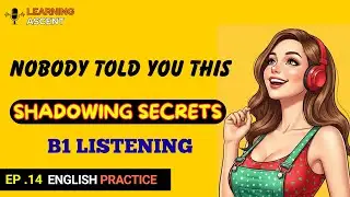How to Sound Fluent FAST in English | 10 Shadowing Secrets
