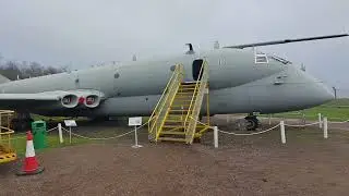 RAF Hawker Siddeley Nimrod R1 signals intelligence aircraft.