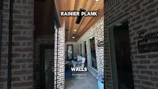 Прекрасная отделка патио с использованием панелей Rainier Plank!