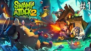 Hah?!! INI GAME UPDATE JUGA?! Gilakkk sih ini!! | Swamp Attack 2 Gameplay Part 1 