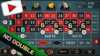 Method Without Double Bets To Win Easily At Roulette &clubs;️