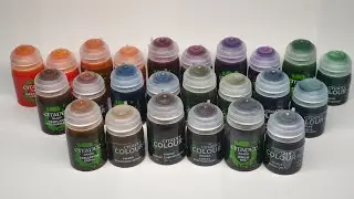 The new Citadel Shades tested ..  These are the 12 old & new versions