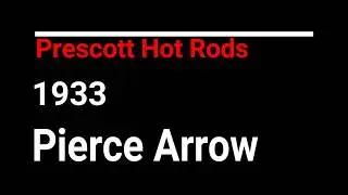 1933 Pierce Arrow