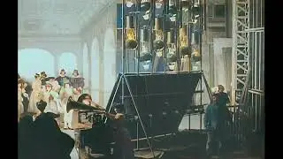 Alice Guy Films a Phonoscene (1905), old silent movie. Colorized and enhanced with AI.