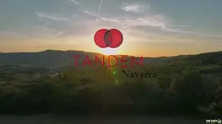 Filmación aérea con drones en la bodega Tandem, Lácar, Navarra.