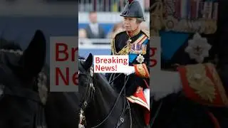 Princess Anne  hospitalized after horse accident. #shorts #britishroyal #princessanne