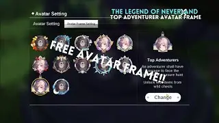 The Legend Of Neverland - Top Adventurer Free Avatar Frame Guide