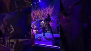 Crypta Live in Denver, CO 3/28/23 #crypta #metal