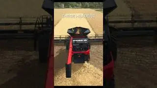 🚜 Ускорьте сбор урожая с помощью этих массивных жаток! #farmingsimulator25 #fs25