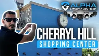 Shopping Center Security Camera Installation Baltimore | Cherry Hill Project