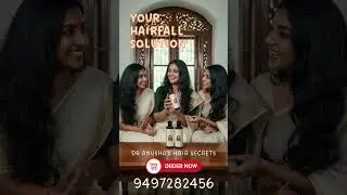Dr Anusha's Hair Secrets - Home-made Hair oil. It's your Hair fall solution.#dranusharakesh