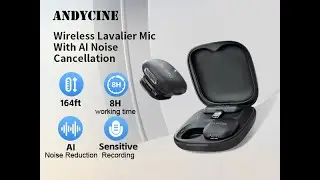 Unboxing the Andycine MC Wireless Microphone