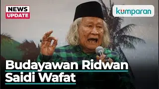 Budayawan Betawi Ridwan Saidi Meninggal Dunia di Usia 80 Tahun