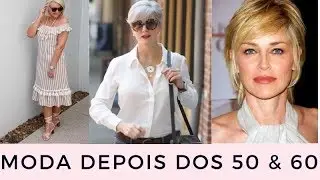 MODA DEPOIS DOS 50 e 60 - O QUE USAR?