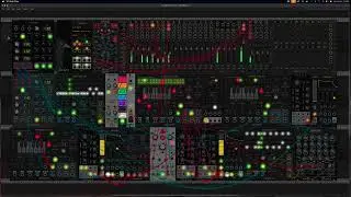 VCV-Rack: Aphex Twin: Heliosphan  (cover)
