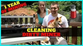 How To EASILY Clean Your Mining Rig - Cleaning My 1 Year Old Miner
