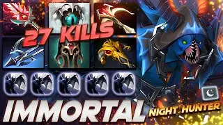 Night Stalker Immortal Balanar Hunter - Dota 2 Pro Gameplay [Watch & Learn]