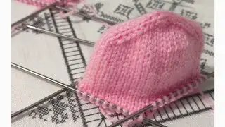 Вязание мыска носков. #вязание #knitting #diy #носки #socks