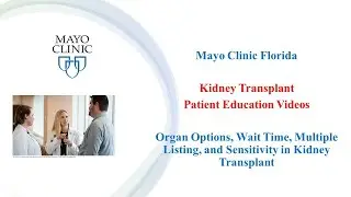 Organ Options, Wait Time, Multiple Listing, and Sensity in Kidney Transplant