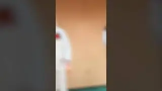 Marshmallow and ninja have a dance battle