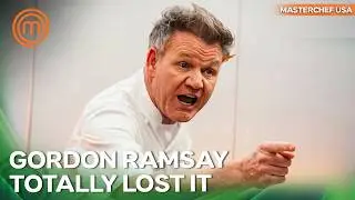 Gordon Ramsay's Most Furious Outburst at Spago | MasterChef USA Season 12 Episode 17