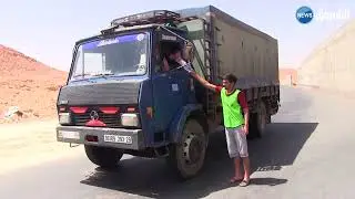 #غرداية:  متطوعون يوزعون الماء البارد على مستعملي الطريق ببريان