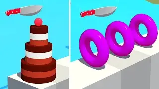 Slice It All Game! Satisfying and Relaxing ASMR Slicing Video NEW UPDATE
