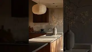 Japandi Kitchen AI Generated Ideas #interiordesign #lifeisbutadream