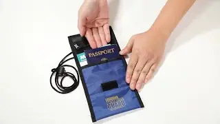 Promotional Neck Wallets - MARCO Exclusive Dual Window Neck Wallet - MARCO Promos