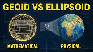Geoid vs Spheroid Explained | Earth Measurement, Gravity Models & Offshore Surveying Insights