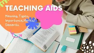 Teaching Aids : Meaning,Types, Importance,Merits and Demerits।। B.Ed. 3rd Semester।।#knowledge