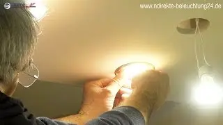 LED Beleuchtung mit Stuckleisten und Spots 1. Stuckprofile