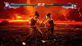 TEKKEN 7 - Kunimitsu Vs Kazumi Mishima - Custom 3 Rounds Vs Battle - Devil's Pit