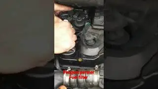 Peugeot partner Fuel filter removal part 2