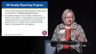 Home Health (HH) Quality Reporting Program (QRP) Requirements, Definitions, and Assessments