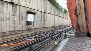 Exterior Ride on 01272 From Roxbury Crossing to Ruggles