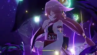 Genshin Impact | Yae Miko Trial | Thundering Fury + Shimenawa's Reminiscence Level 80 (Test Domain)
