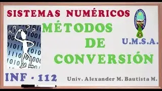 Sistemas Numéricos - Métodos de Conversión