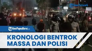 Kronologi Bentrok Massa dengan Aparat Polisi, Petugas Terpaksa Tembakkan Gas Air Mata