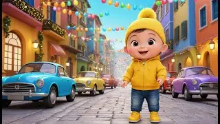 Color Cars New Year Adventure | Fun Action & Learning Video for Toddlers