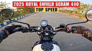 2025 Royal Enfield SCRAM 440 Top Speed