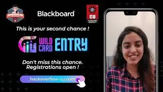 Wildcard Round | Genesis 2020 | Chandigarh University | Hackoverflow Tech Society | Freshers Event